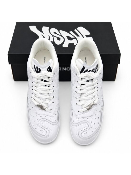 MSCHF Super Normal 2 Common White Leather Sneakers Men’s 14 New in Box main image 9